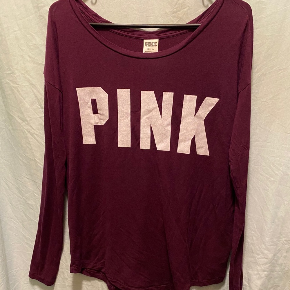 Pink Victoria’s Secret shirt
